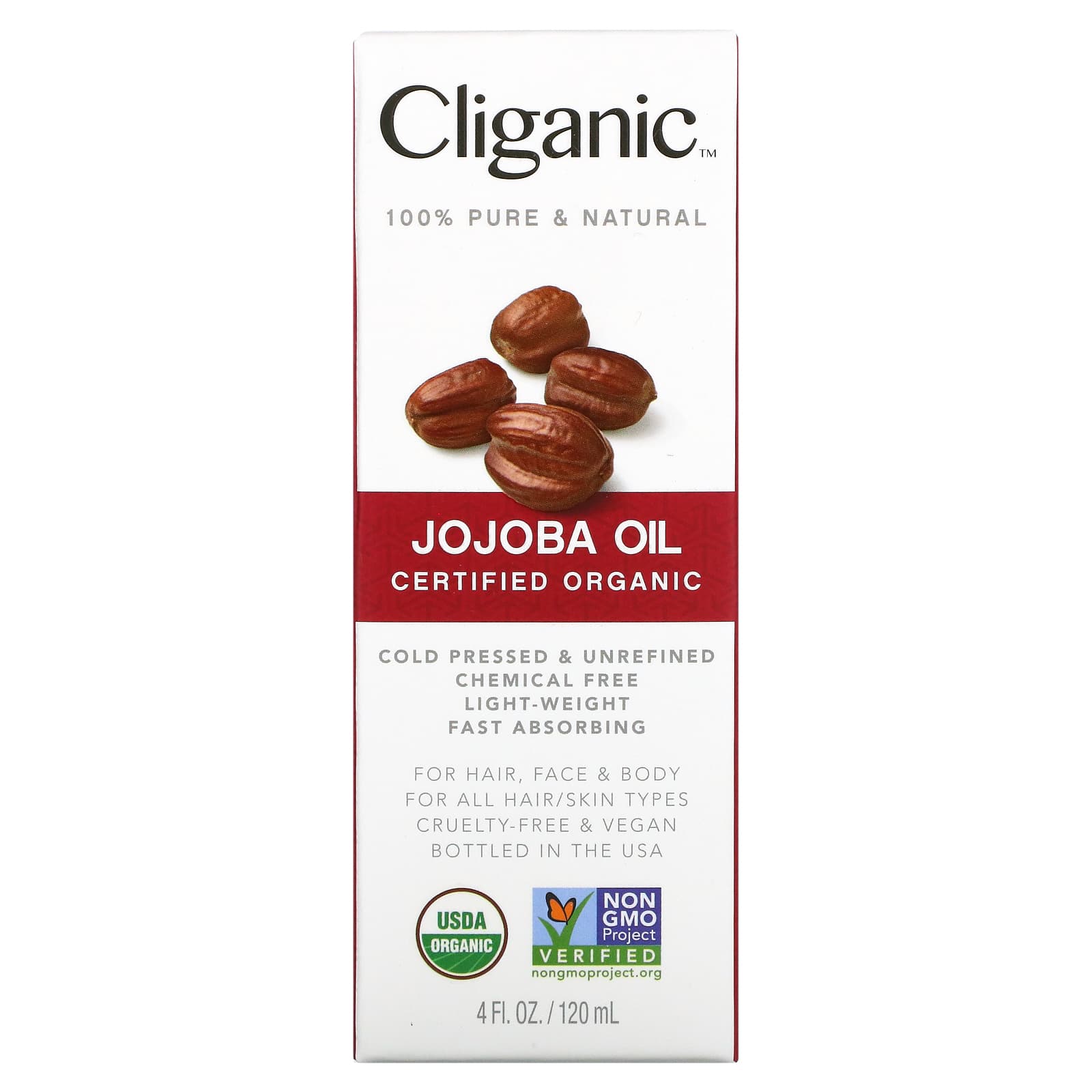 Cliganic jojoba oil benefits