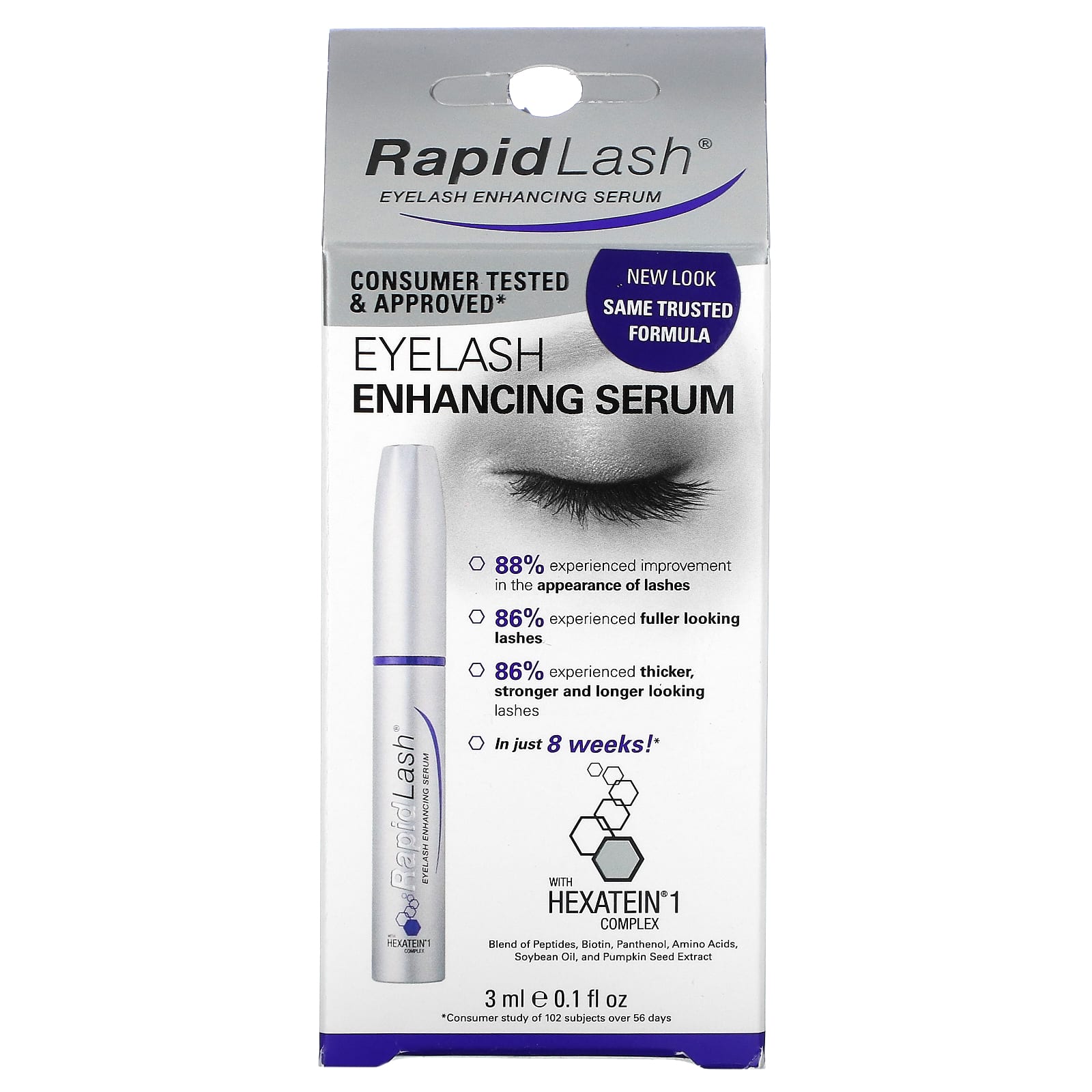 RapidLash Eyelash Enhancing Serum for thicker eyelashes (3 ml)