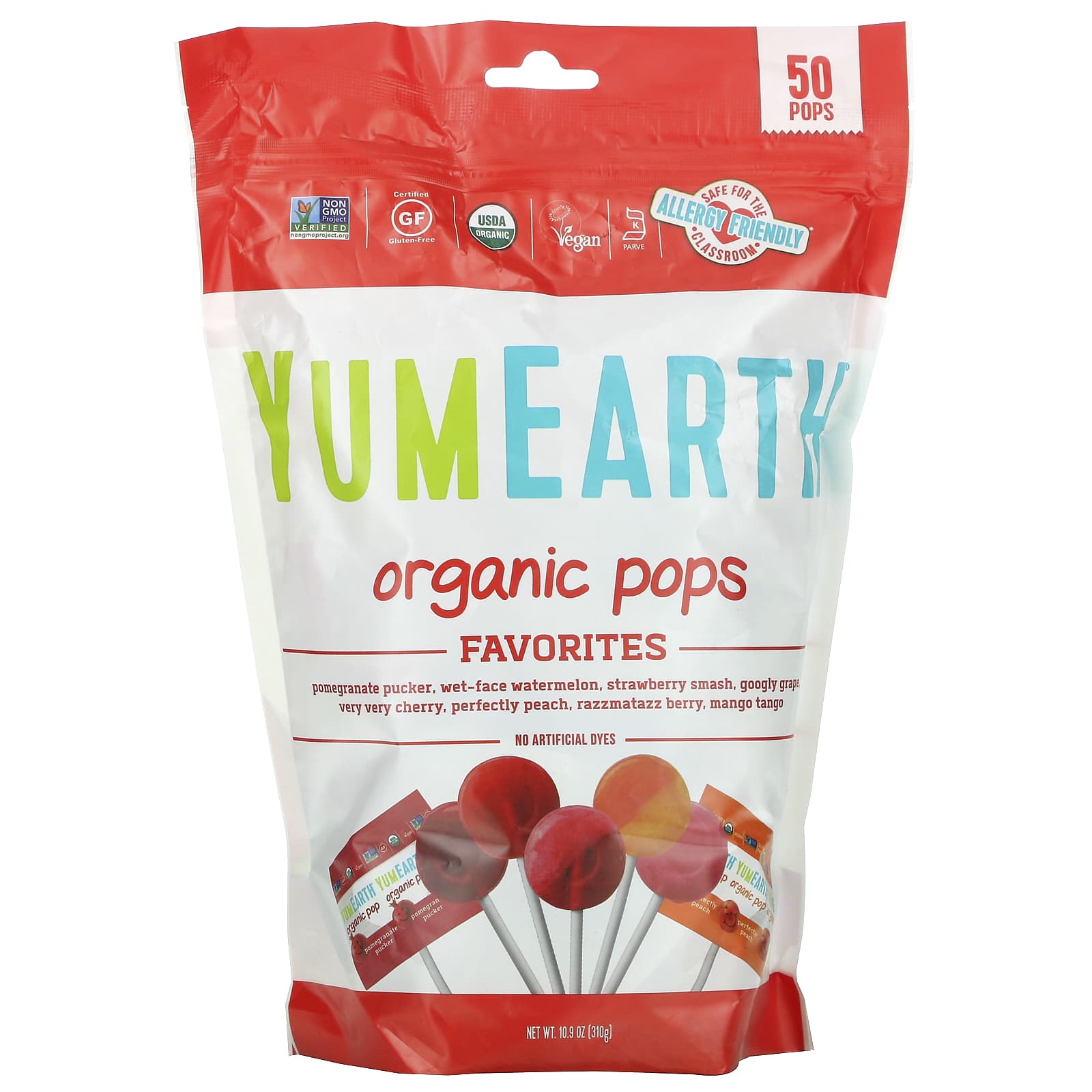 YumEarth Organic Pops